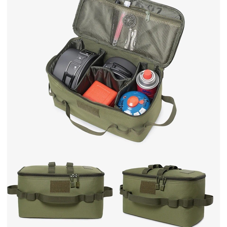Camping Cooking Backpack - Tas Penyimpanan Tangki Bensin Berkemah Tas