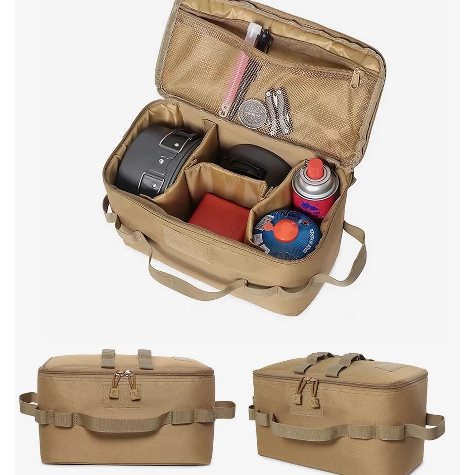 Camping Cooking Backpack - Tas Penyimpanan Tabung Gas untuk Berkemah