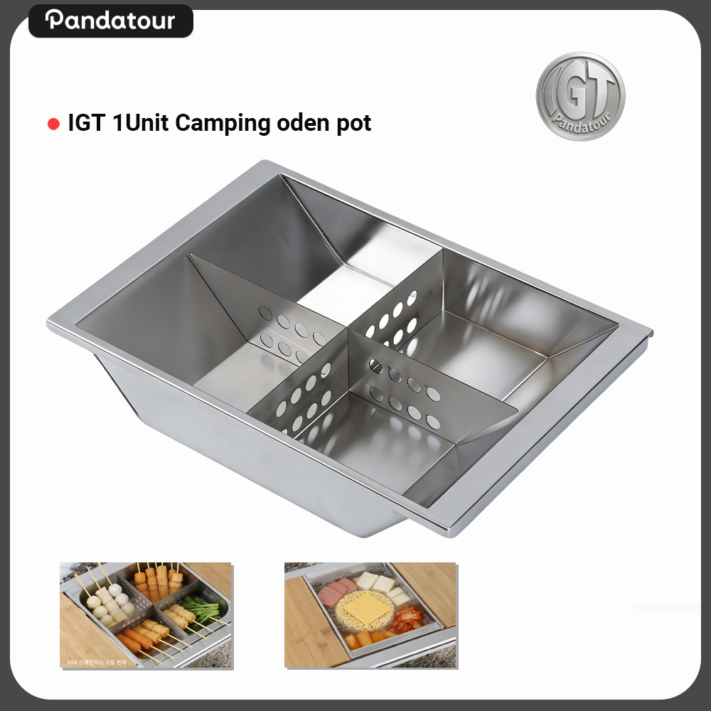 Camping Cooking Pot Large - Panci Masak Multifungsi Pandatour Camping IGT