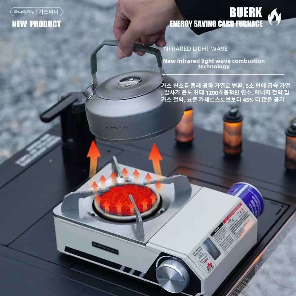 Camping Cooking No Gas - Kompor Inframerah BUERK 4000W Portabel Berdaya
