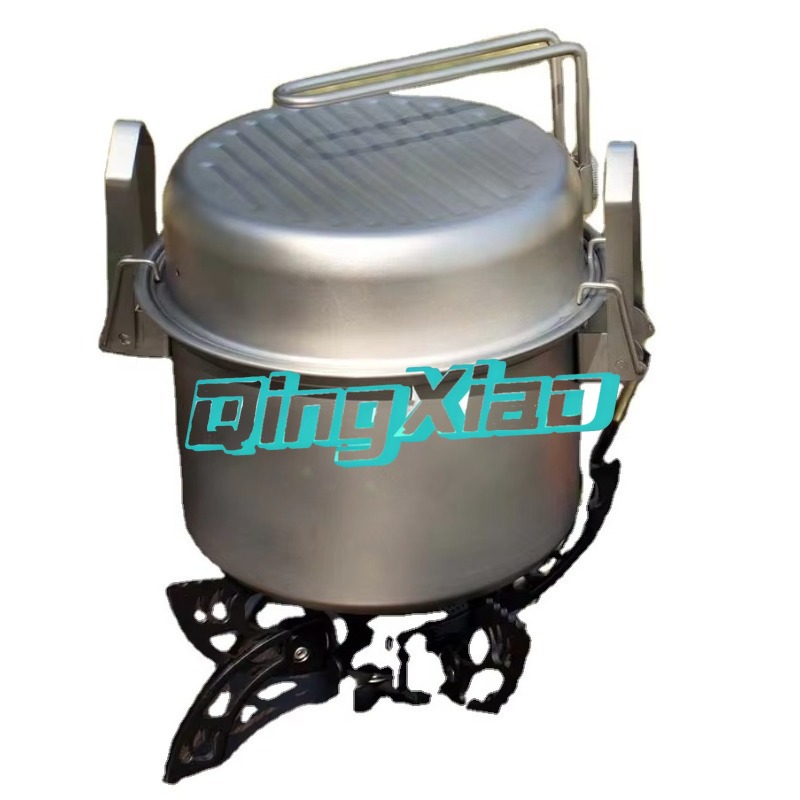 Camping Cooking - Panci Masak Camping Multifungsi Bahan Stainless