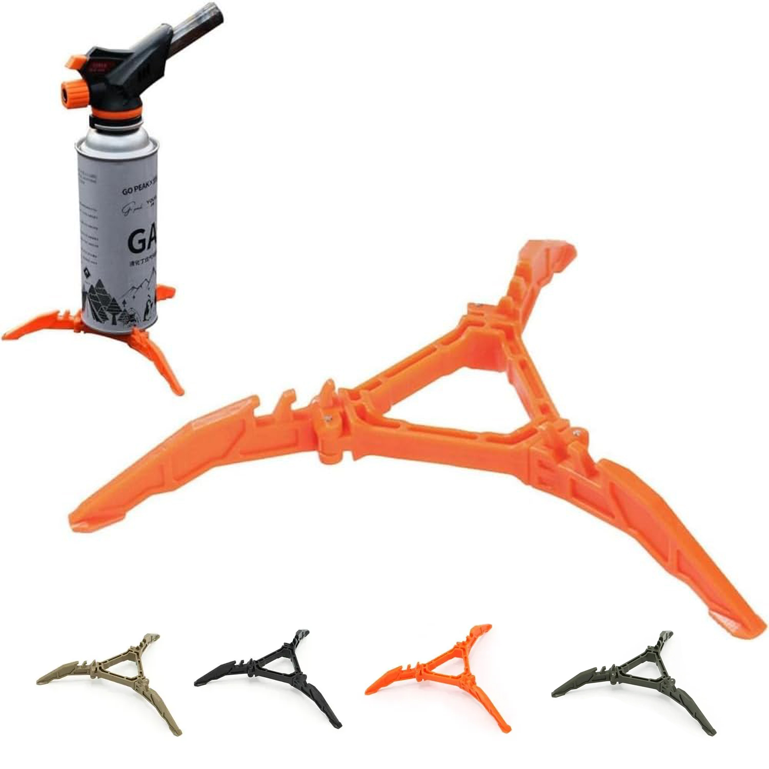 Camping Cooking No Gas - Braket Tangki Bensin Tripod Anti Dumping