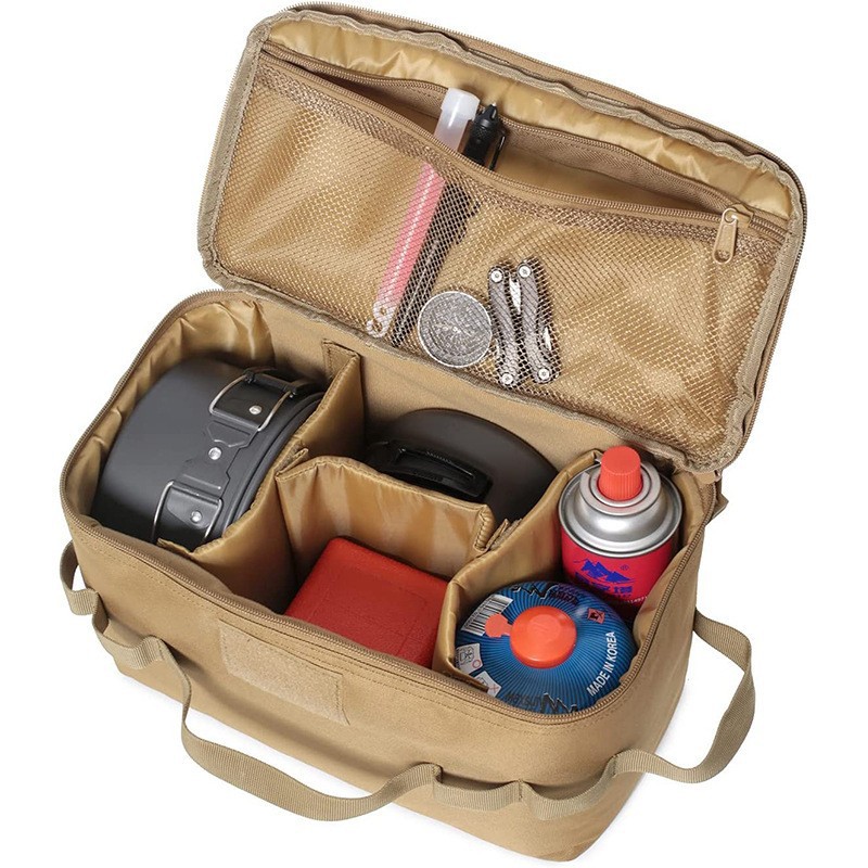 Camping Cooking Backpack - Tas Penyimpanan Tangki Gas untuk Berkemah