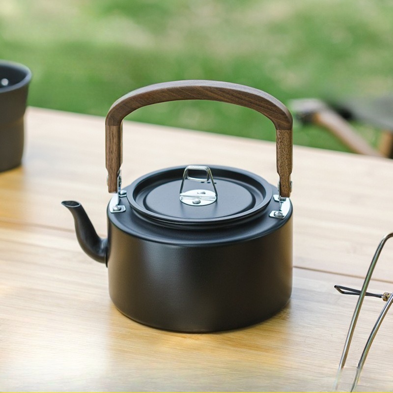 Camping Cooking Kettle - Ketel Camping Ringan 1.2L dari Paduan
