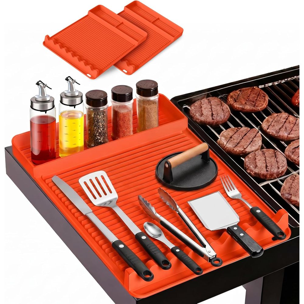 Camping Cooking - Alas Panggangan Silikon Tahan Panas -