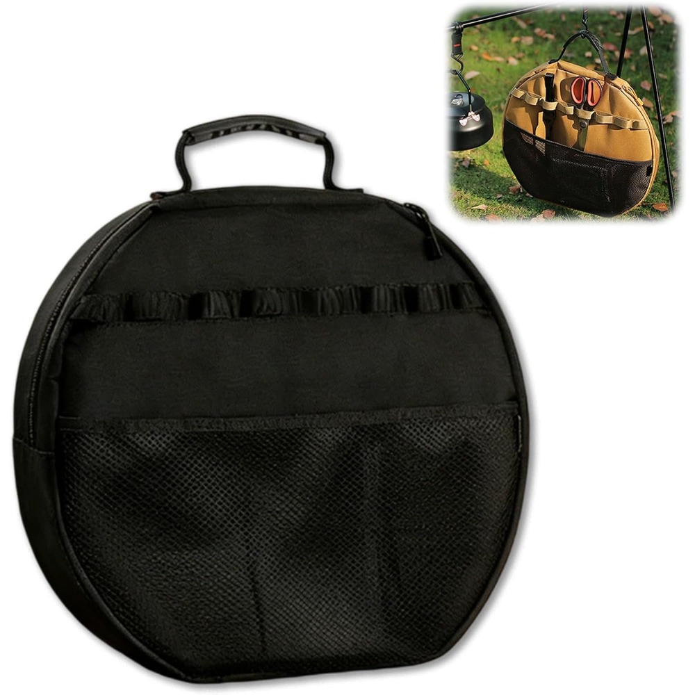Camping Cooking Backpack - Tas Penyimpanan Wajan Panggang, Kantong Portabel
