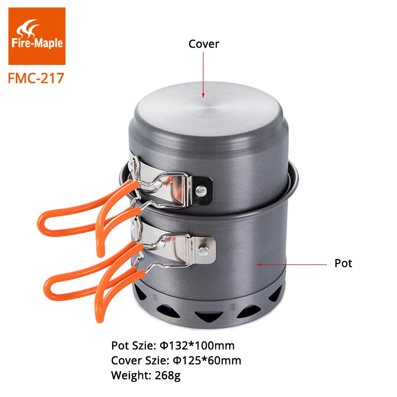 Set Peralatan Masak Berkemah M - Camping Cooking Pot Set ulasan dan harga