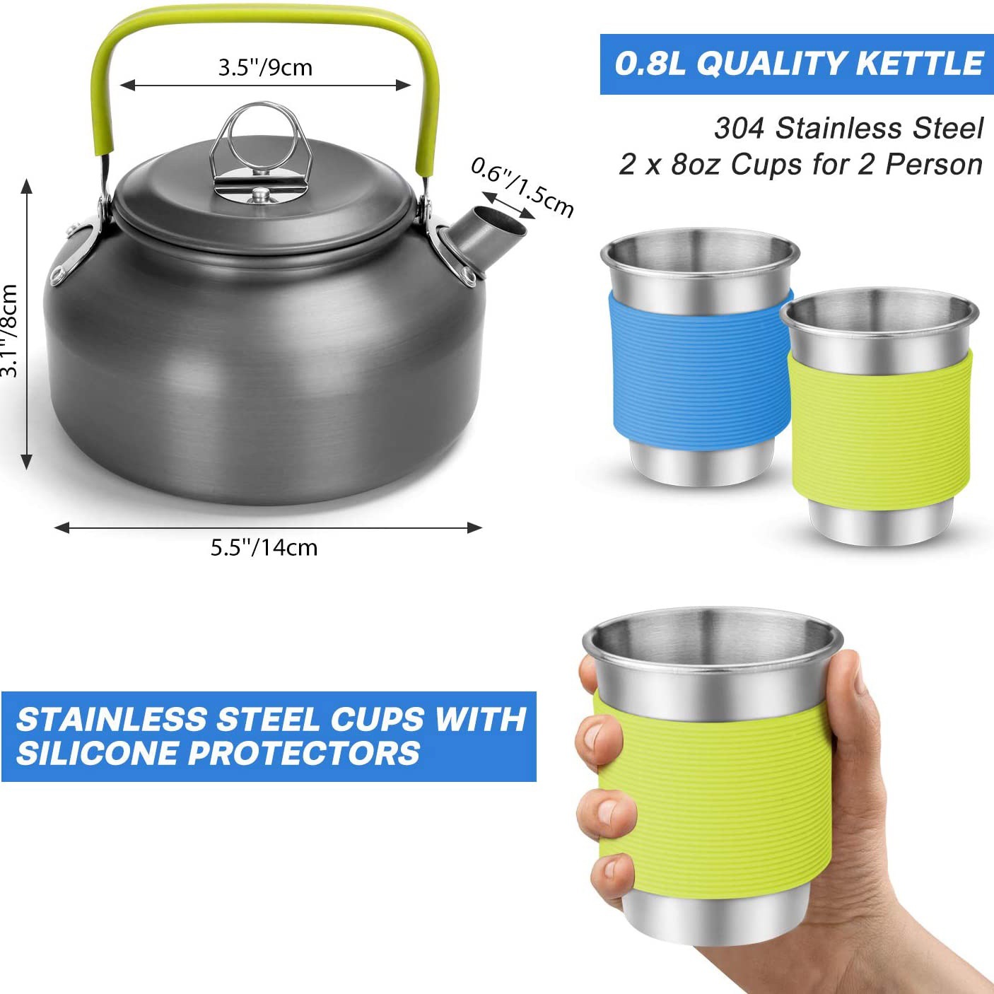 Set Peralatan Masak Camping Ou - Camping Cooking Backpack ulasan dan harga