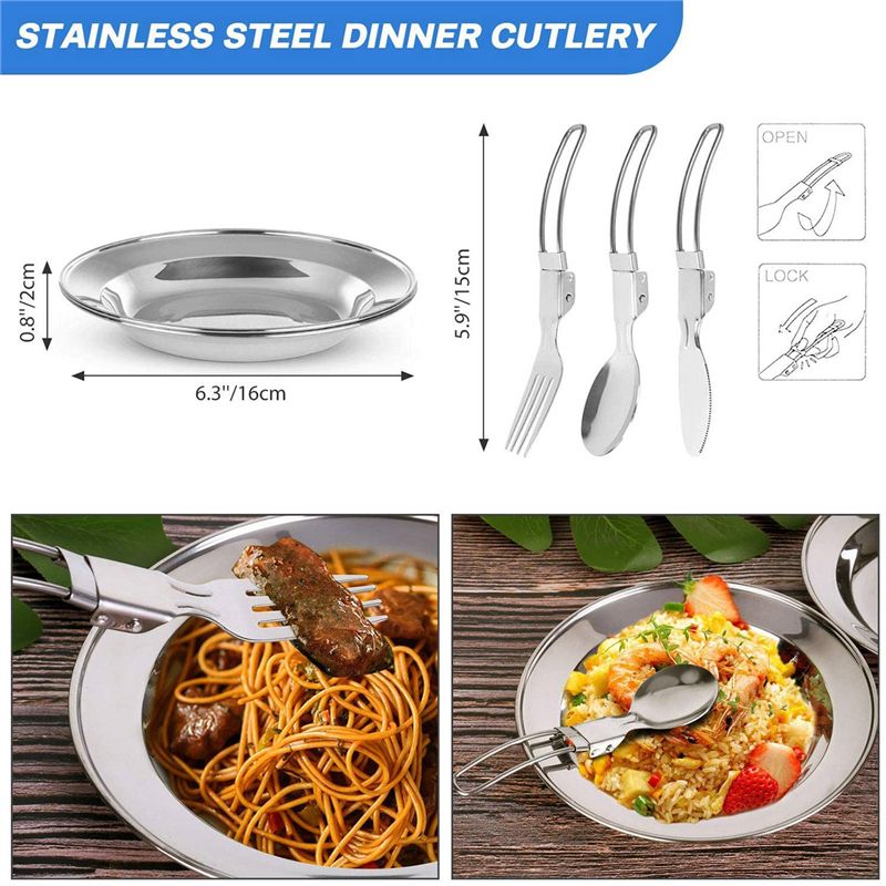 【PEMBELI】Peralatan Masak Campi - Camping Cooking Pot Set ulasan dan harga