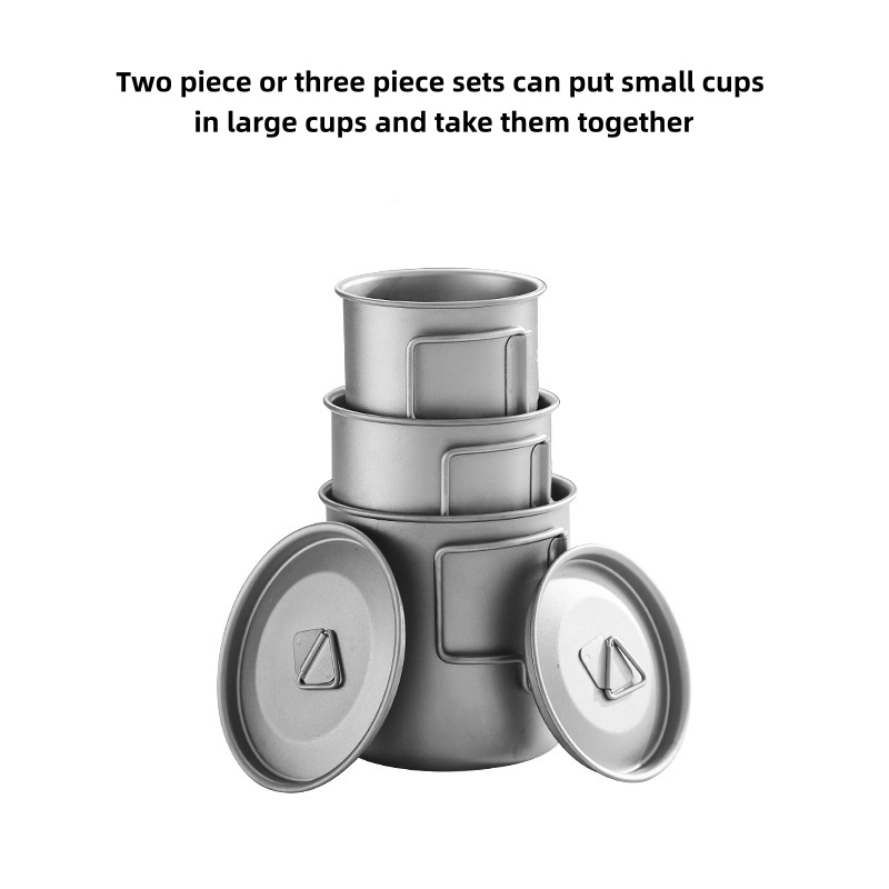 Mug Camping Titanium dengan Pe - Camping Cooking Backpack ulasan dan harga