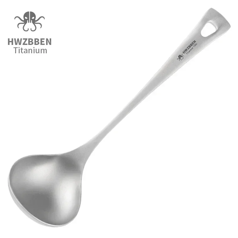 HWZBBEN sendok sup Titanium lu - Camping Cooking Unit ulasan dan harga