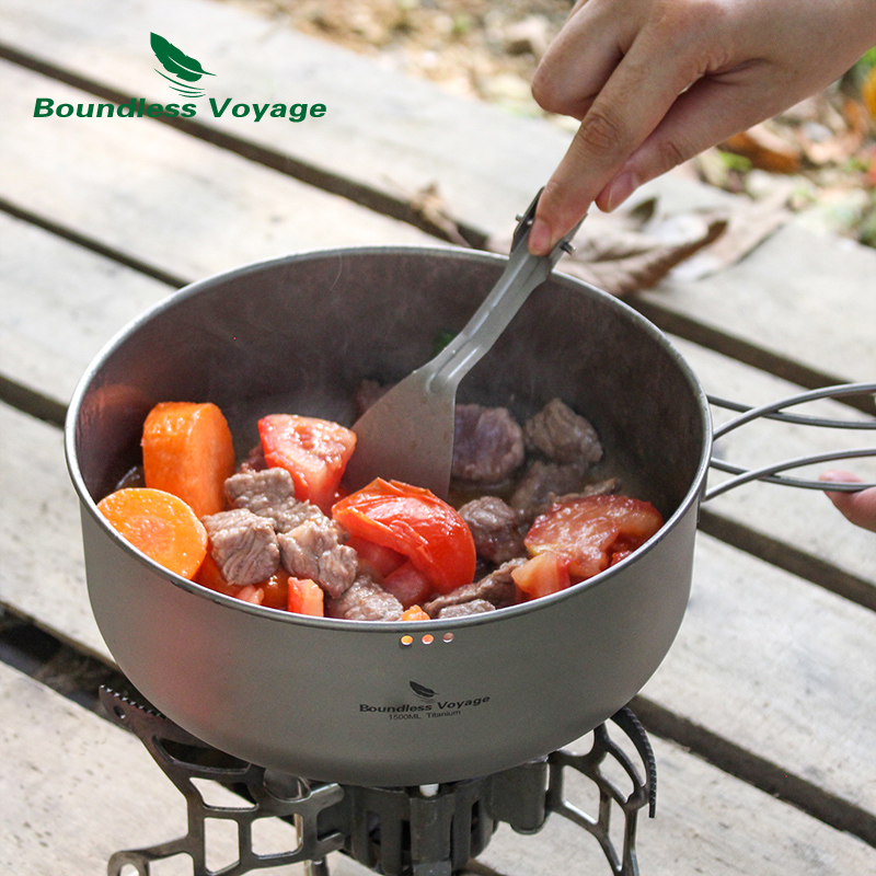 Panci Pengukus Titanium Voyage - Camping Cooking Pot Set ulasan dan harga