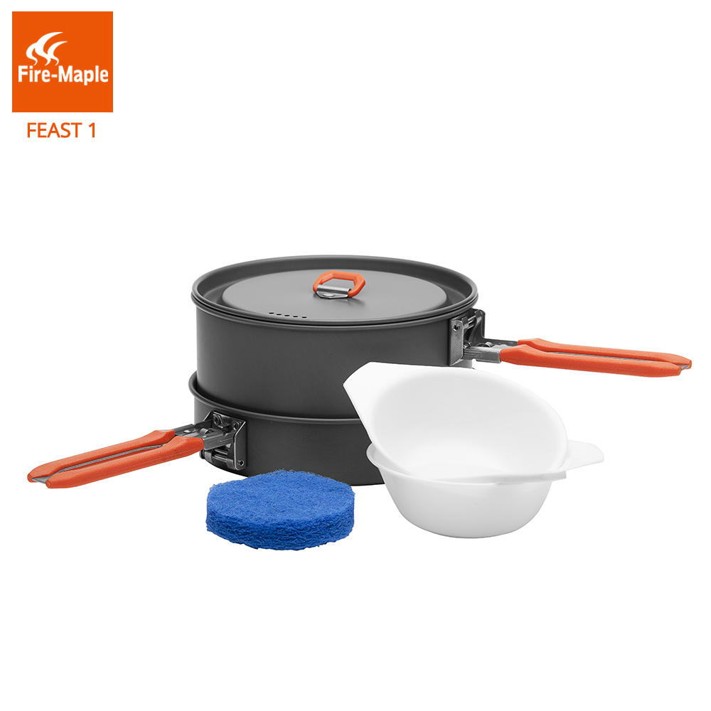 Api Maple Pesta 1 Luar Ruangan - Camping Cooking Pot Set ulasan dan harga