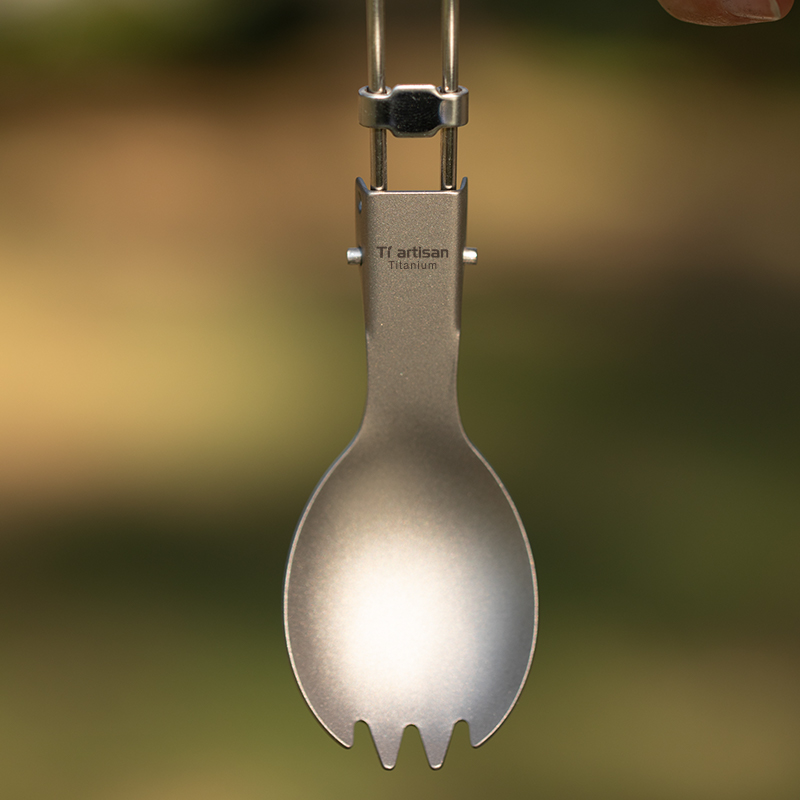Tiartisan Titanium Spoon Spork - Camping Cooking Cup ulasan dan harga