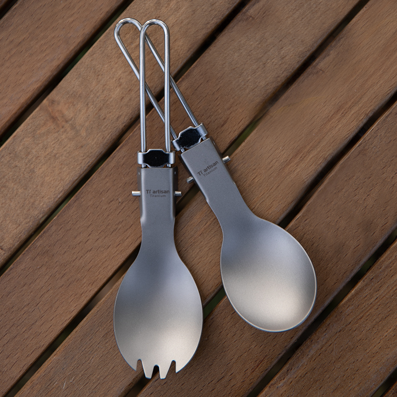 Tiartisan Titanium Spoon Spork - Camping Cooking Cup ulasan dan harga