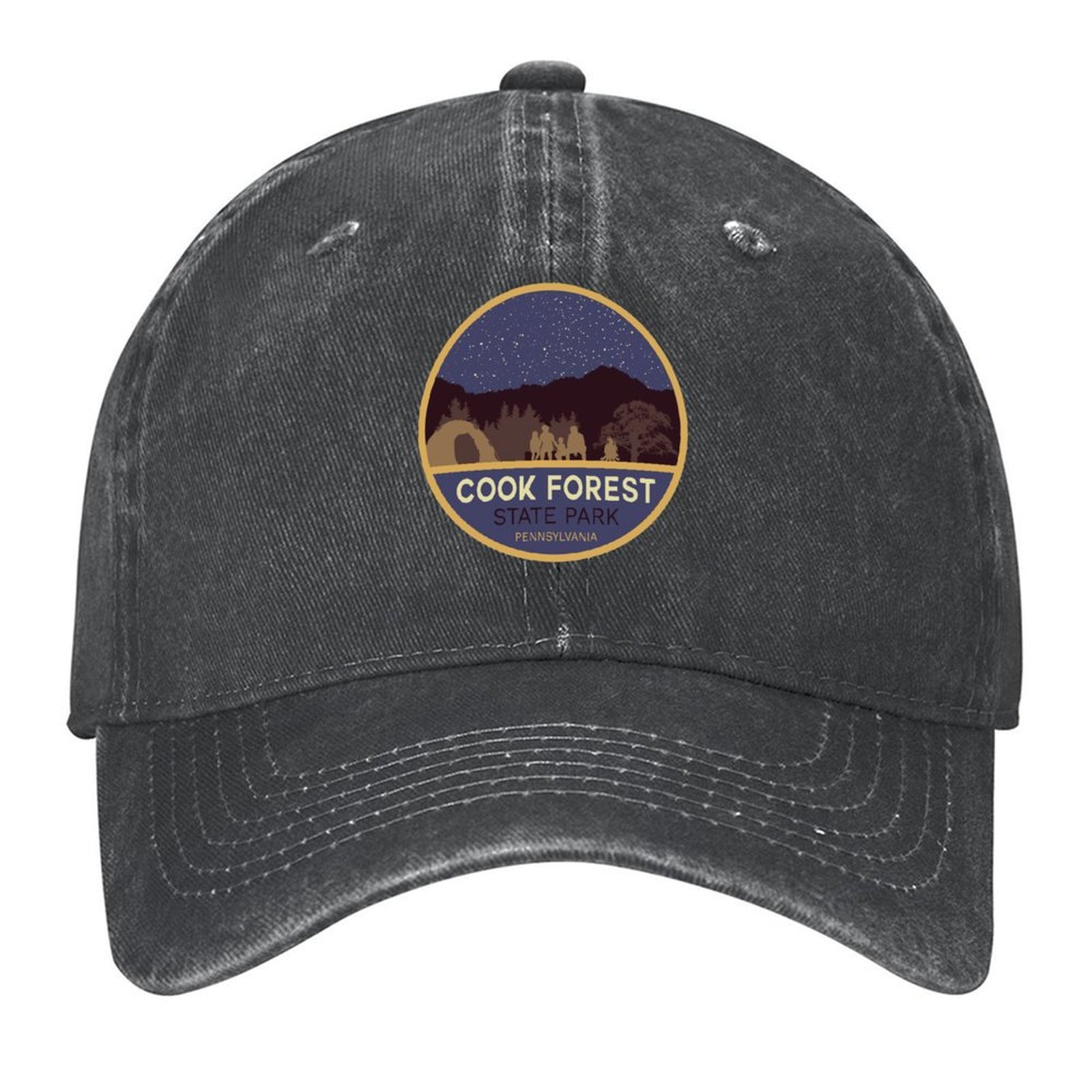 Topi Baseball Cook Forest SP F - Camping Cooking In Forest ulasan dan harga