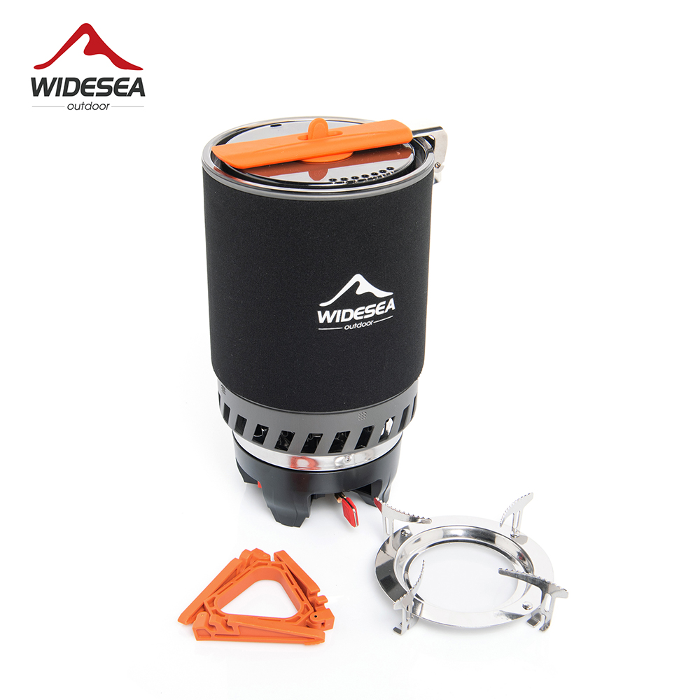 Sistem Memasak Camping Widesea - Camping Cooking Pot Set ulasan dan harga