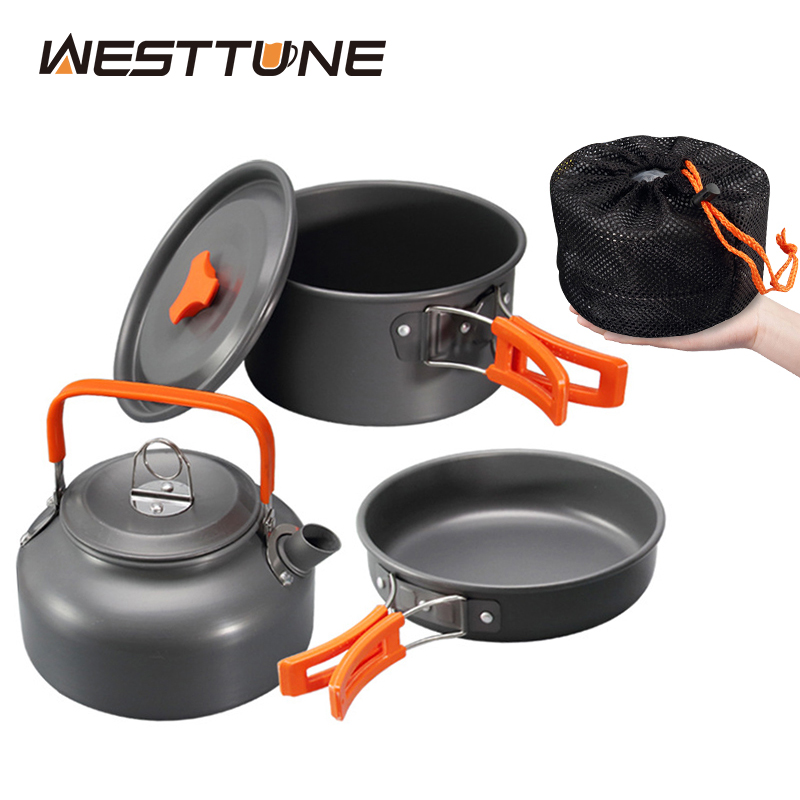 WESTTUNE Peralatan Masak Berke - Camping Cooking Pot Set ulasan dan harga
