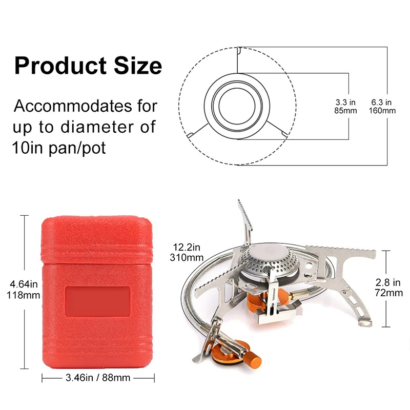 Kompor Gas berkemah portabel,  - Camping Cooking No Gas ulasan dan harga