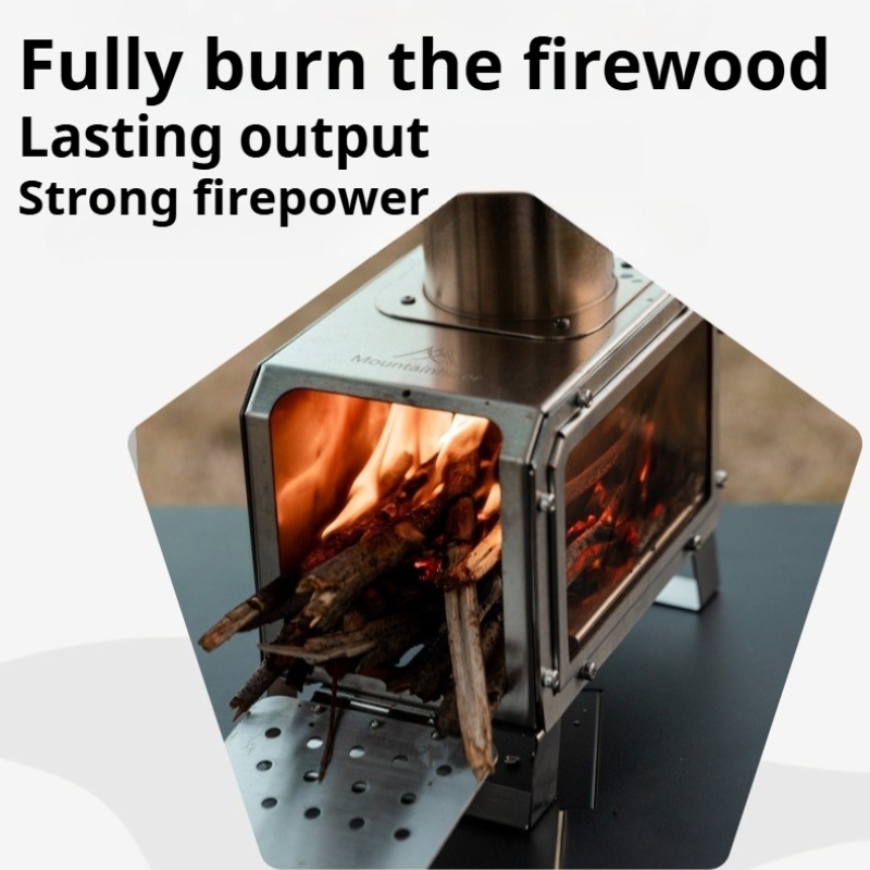 Kompor Pemanas Baja Tahan Kara - Camping Cooking In Forest ulasan dan harga