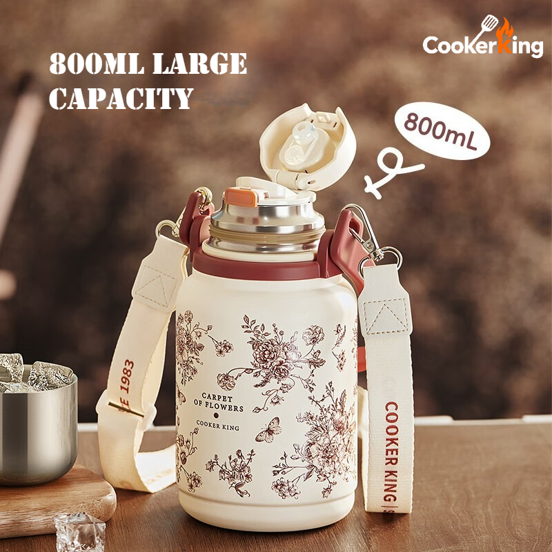 COOKER KING 800ML Termos Gengg - Camping Cooking Pot Large ulasan dan harga