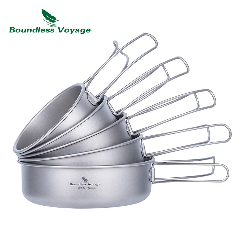 Boundless Voyage Titanium mang - Camping Cooking Cup ulasan dan harga