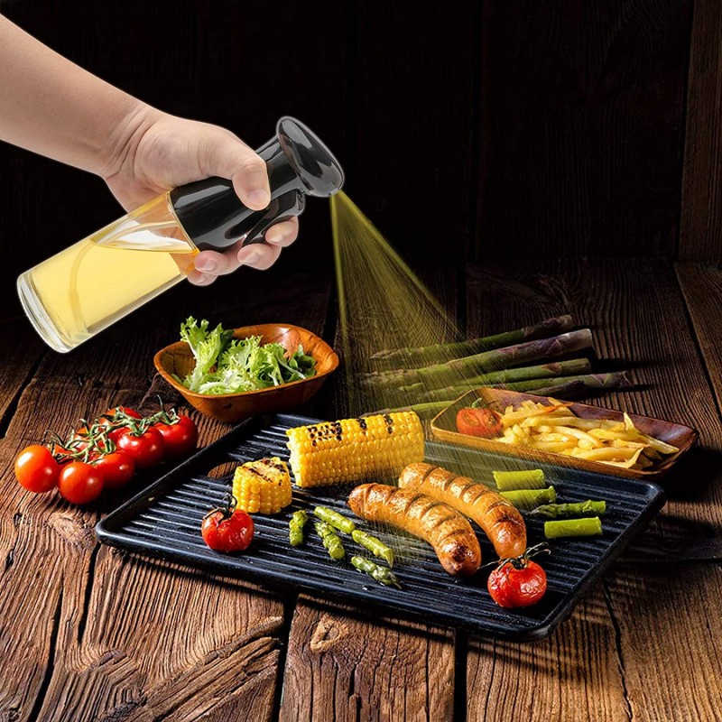 Botol semprot minyak 200/500ml - Camping Cooking Oil Bottle ulasan dan harga