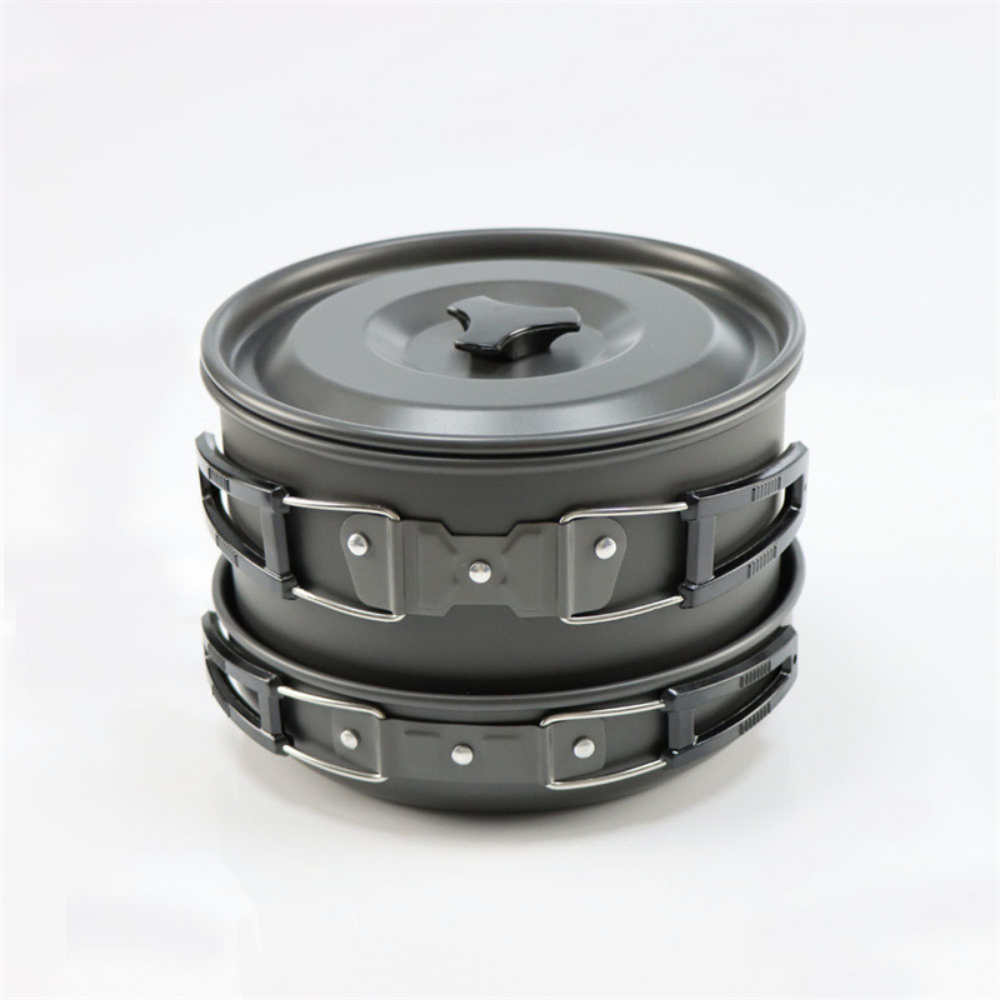 Set peralatan masak luar ruang - Camping Cooking Pot Large ulasan dan harga