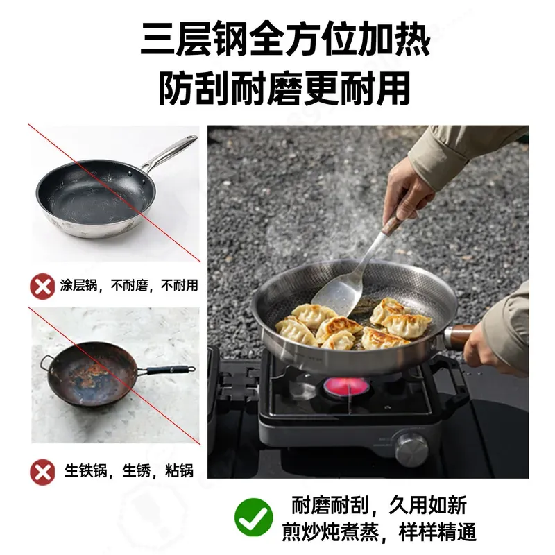 Set Peralatan Masak Outdoor Ko - Camping Cooking Pot Large ulasan dan harga