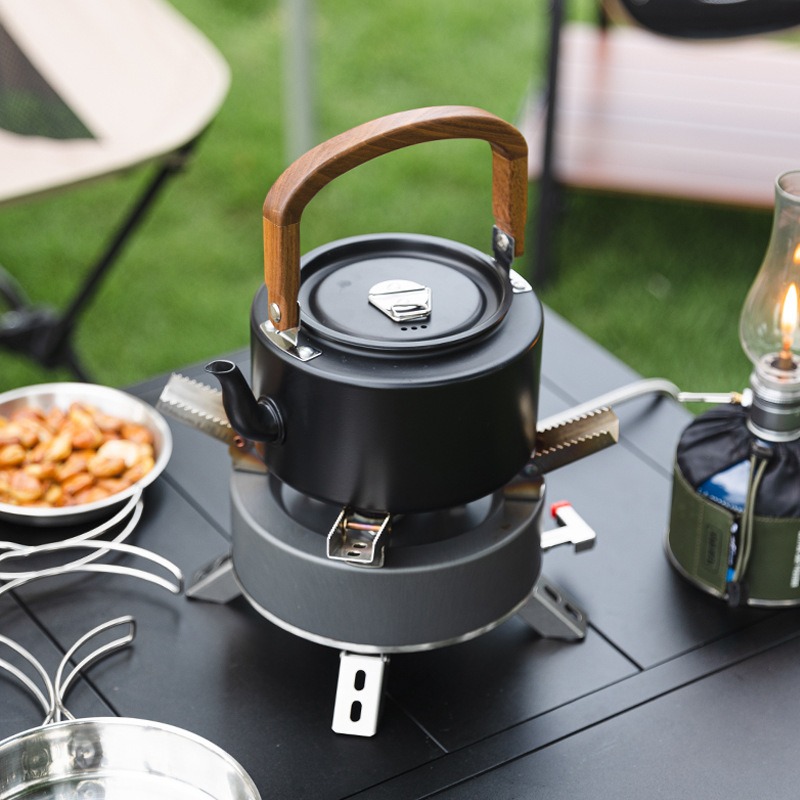 Ketel Camping Ringan 1.2L dari - Camping Cooking Kettle ulasan dan harga