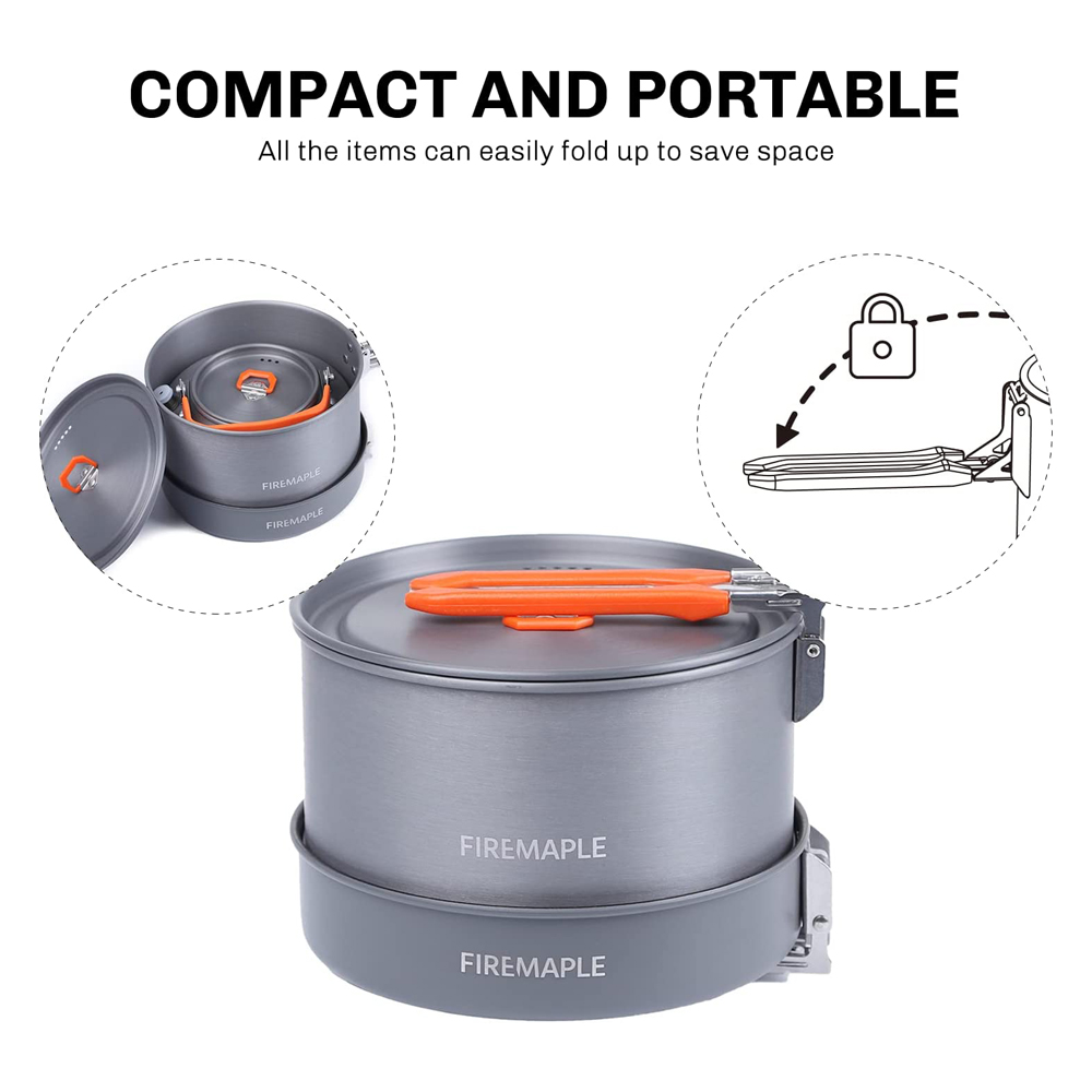 Peralatan Masak Berkemah Maple - Camping Cooking Gear Set ulasan dan harga