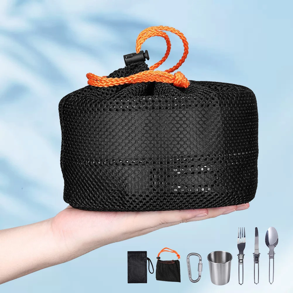 Peralatan Masak Berkemah Ketel - Camping Cooking Pot Set ulasan dan harga