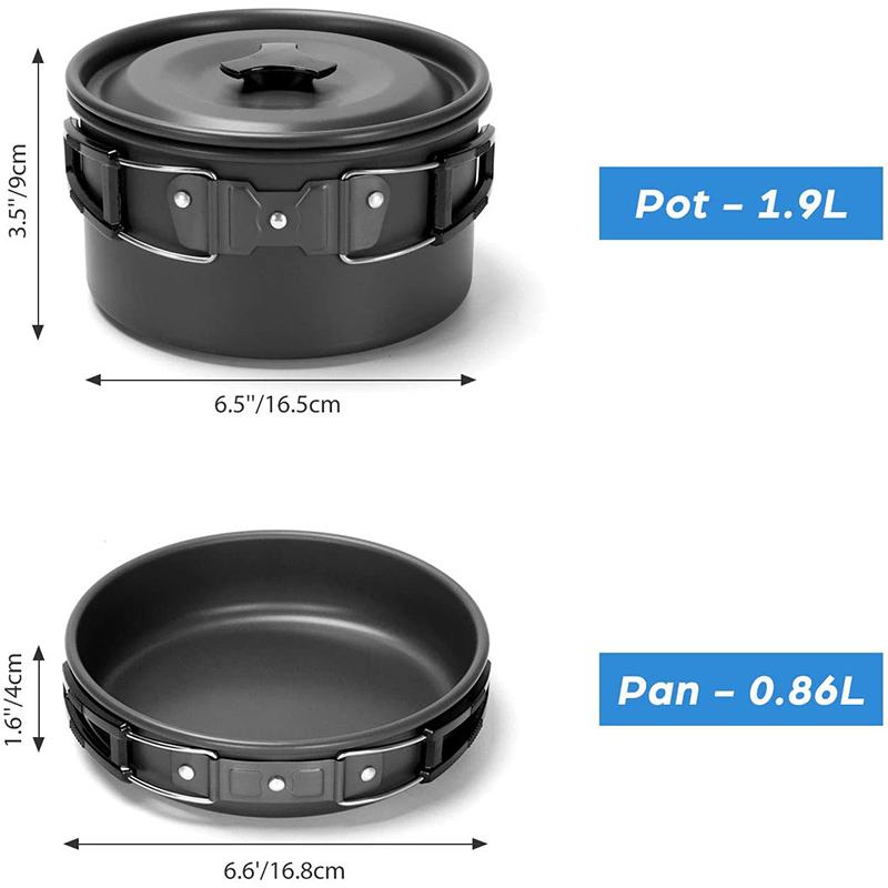 1 Set Peralatan Masak Luar Rua - Camping Cooking Cup ulasan dan harga