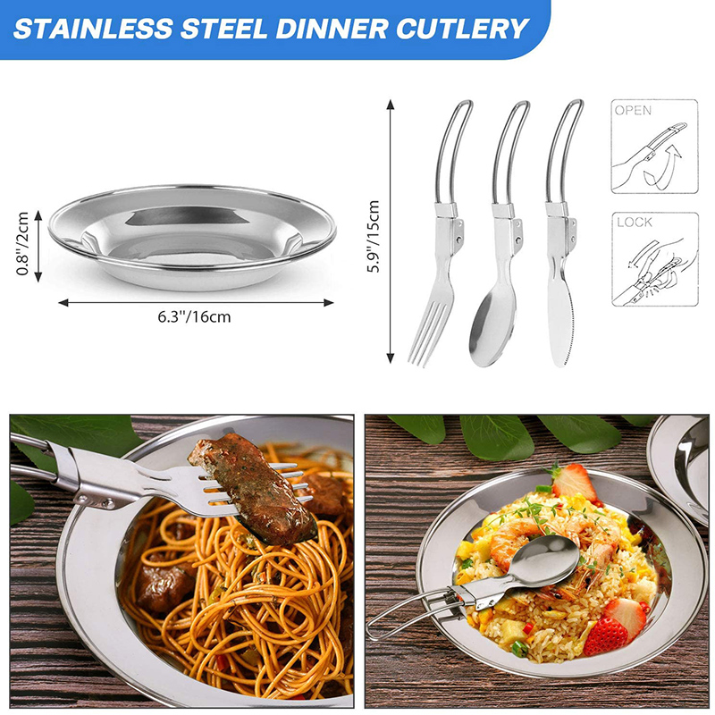1 Set Peralatan Masak Luar Rua - Camping Cooking Cup ulasan dan harga