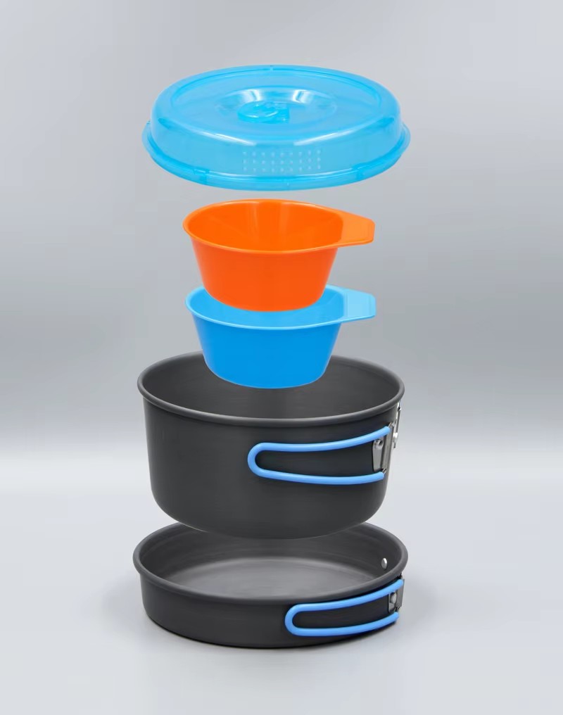 Peralatan Masak Berkemah Kit M - Camping Cooking Pot Set ulasan dan harga