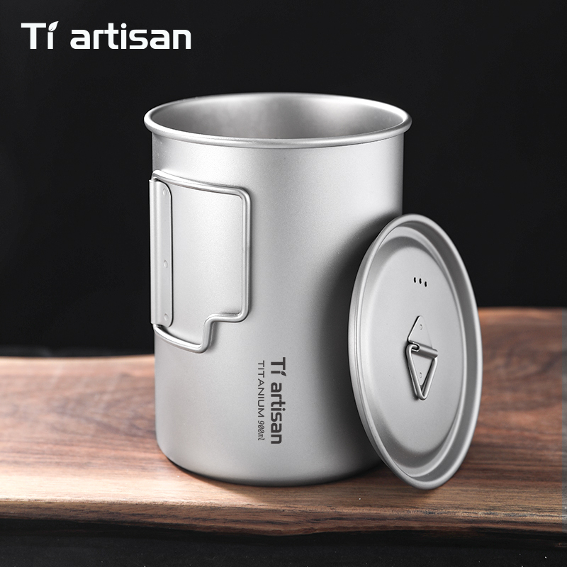 Tiartisan 750Ml/ 900Ml Mug Ber - Camping Cooking Pot Large ulasan dan harga