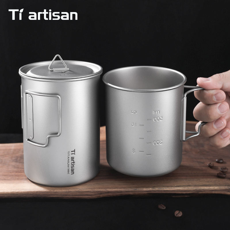 Tiartisan 750Ml/ 900Ml Mug Ber - Camping Cooking Pot Large ulasan dan harga