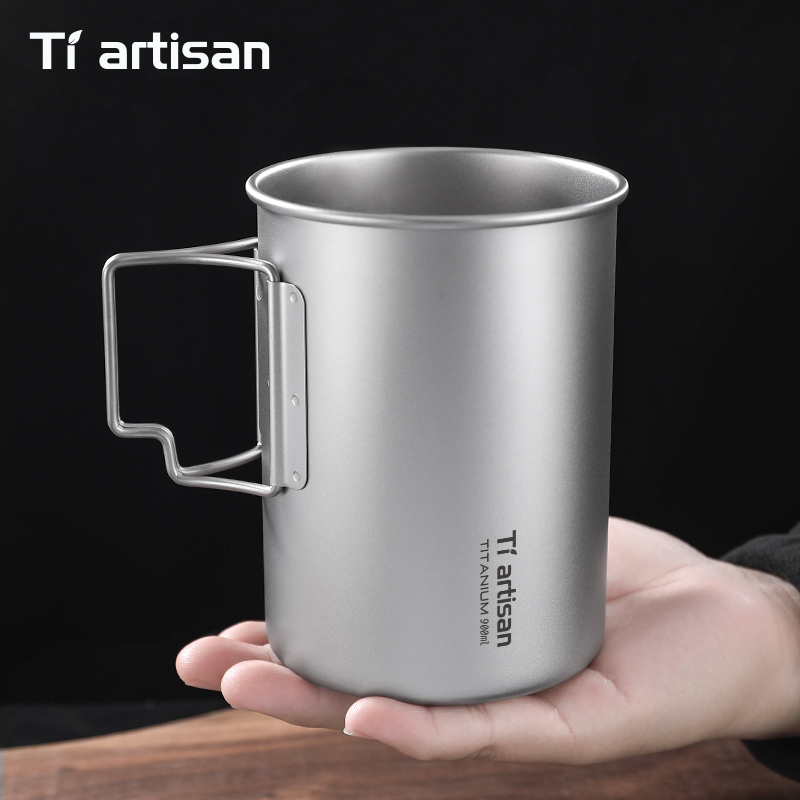 Tiartisan 750Ml/ 900Ml Mug Ber - Camping Cooking Pot Large ulasan dan harga
