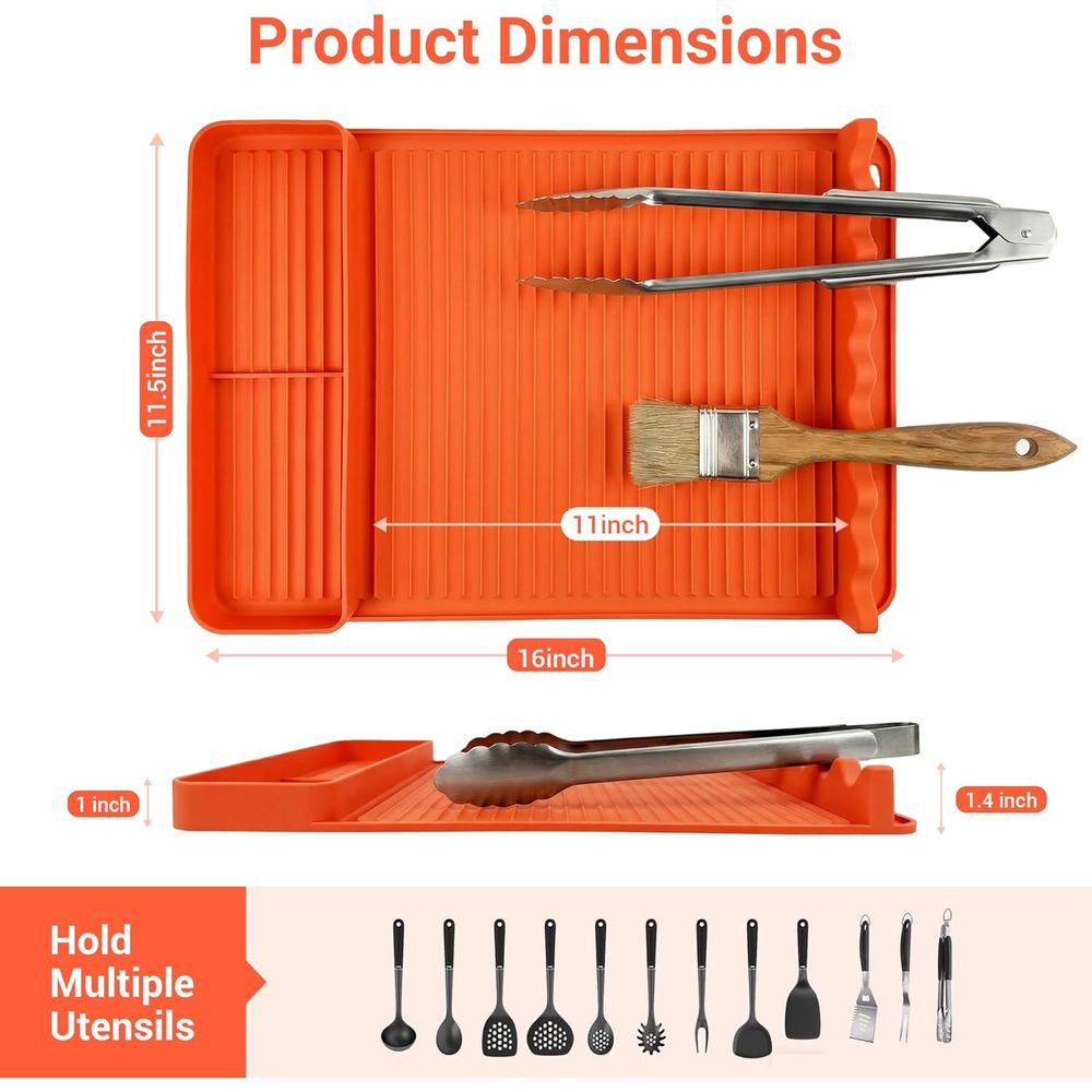 Alas Panggangan Silikon Tahan  - Camping Cooking ulasan dan harga