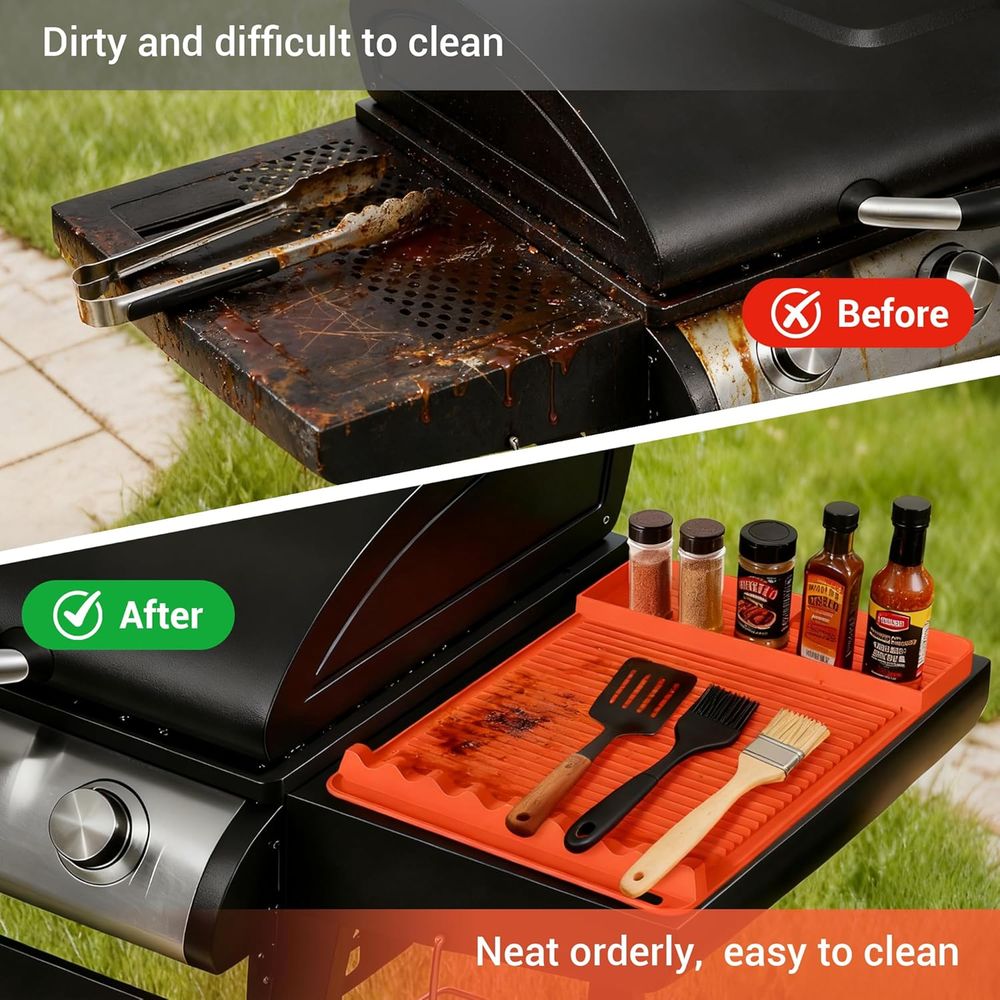 Alas Panggangan Silikon Tahan  - Camping Cooking ulasan dan harga