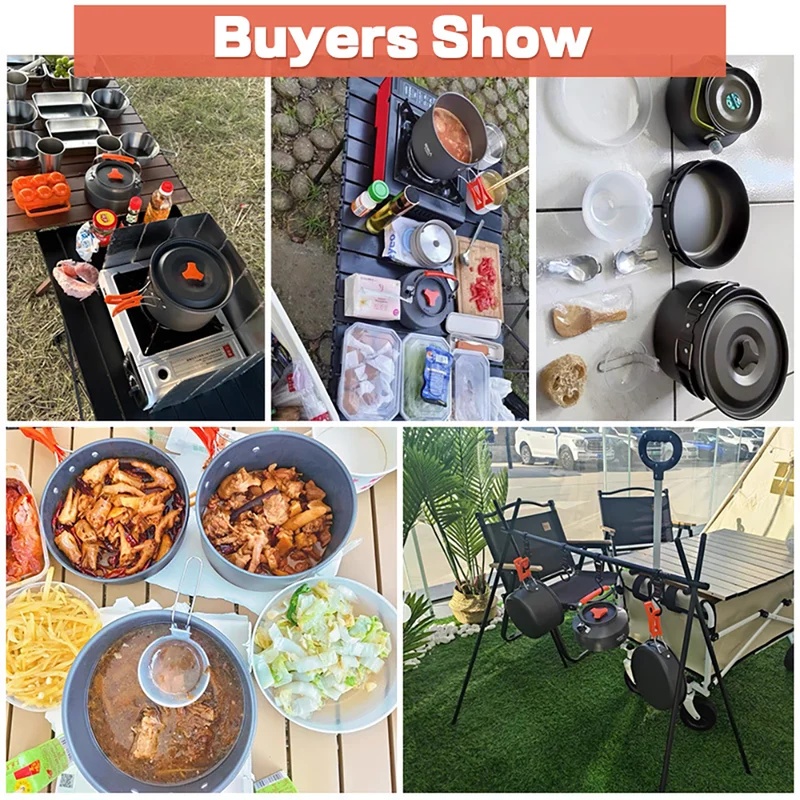 Set Peralatan Masak Camping, P - Camping Cooking Gear Set ulasan dan harga